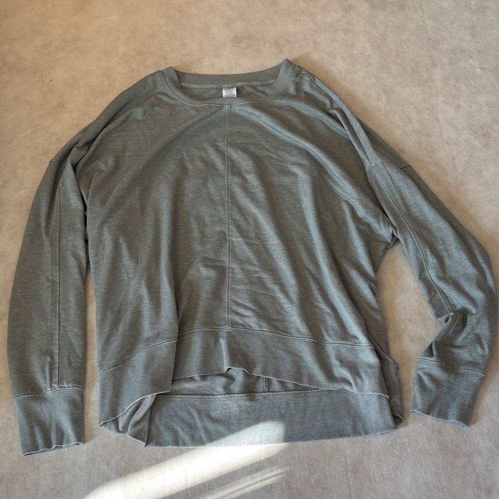 RBX Gray Long Sleeve Women's Top